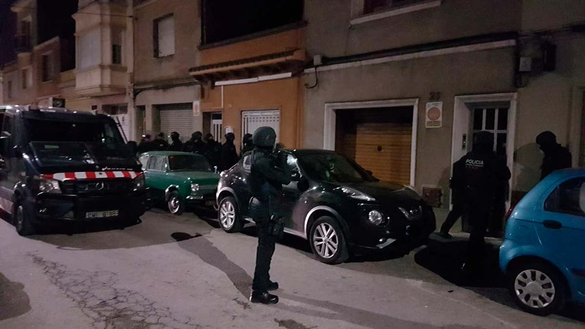 Los Mossos desarrollan una operación en el área de Barcelona contra los 'Ángeles del Infierno'