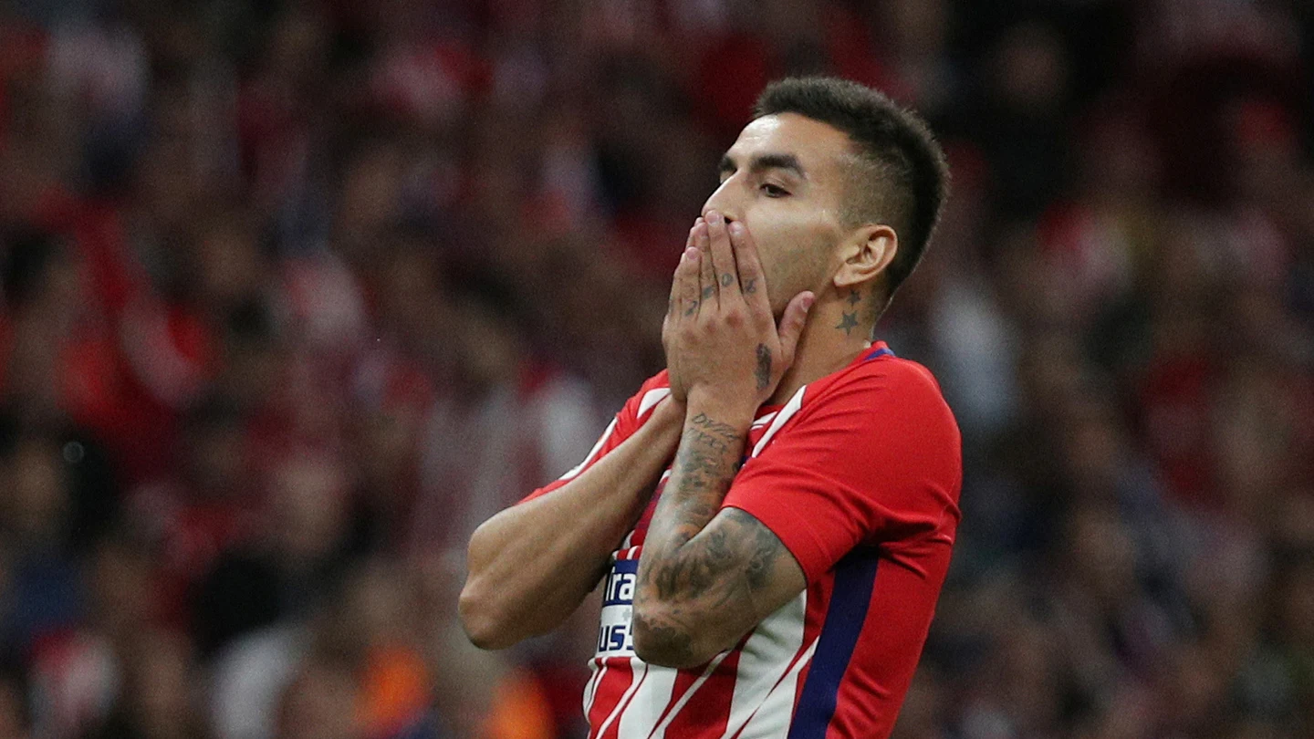 Correa se lamenta en un partido Correa se lamenta en un partido