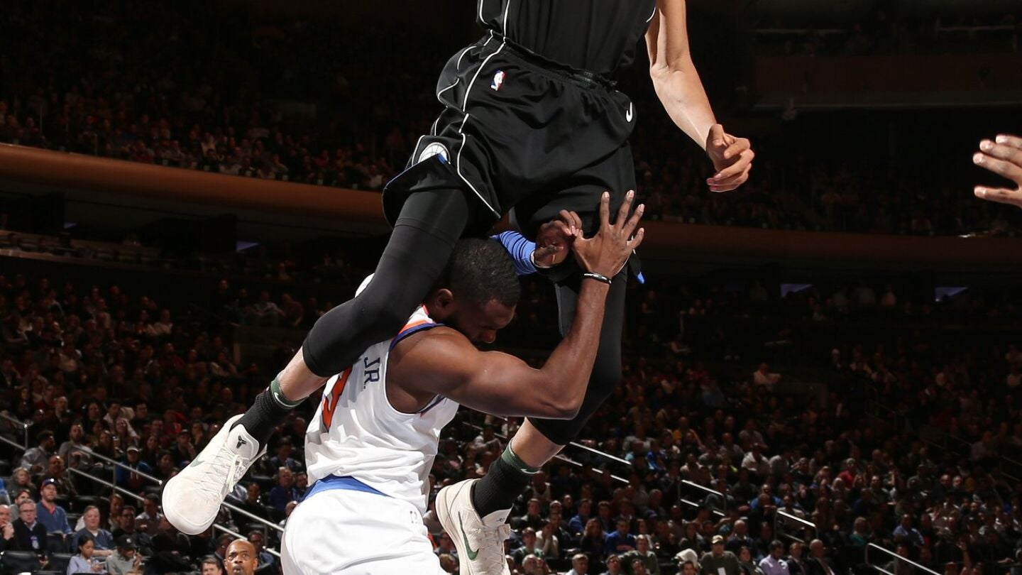 El mate de Antetokounmpo en el Madison