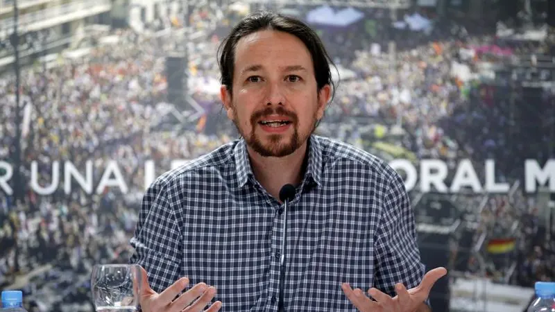 El líder de Podemos, Pablo Iglesias El líder de Podemos, Pablo Iglesias