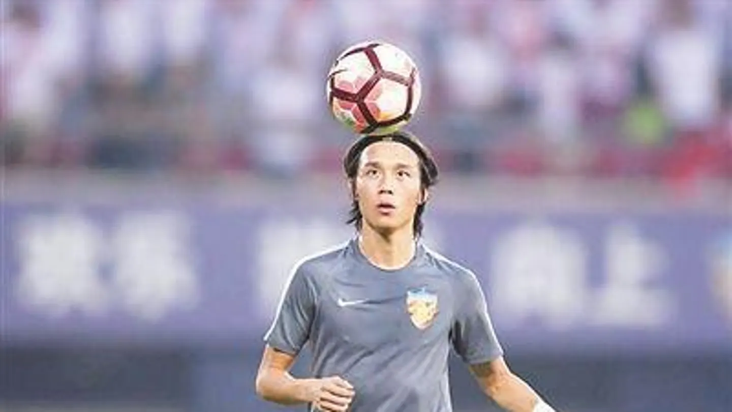 Zhang Xiuwei, durante un entrenamiento Zhang Xiuwei, durante un entrenamiento