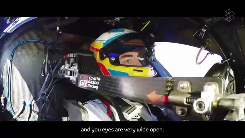 Así han sido las primeras vueltas de Fernando Alonso a bordo del Toyota de Le Mans