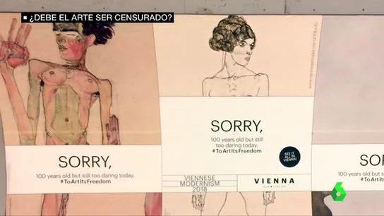 Publicidad de una exposición censurada Publicidad de una exposición censurada