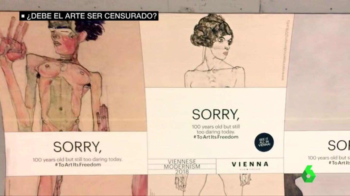 Publicidad de una exposici&oacute;n censurada