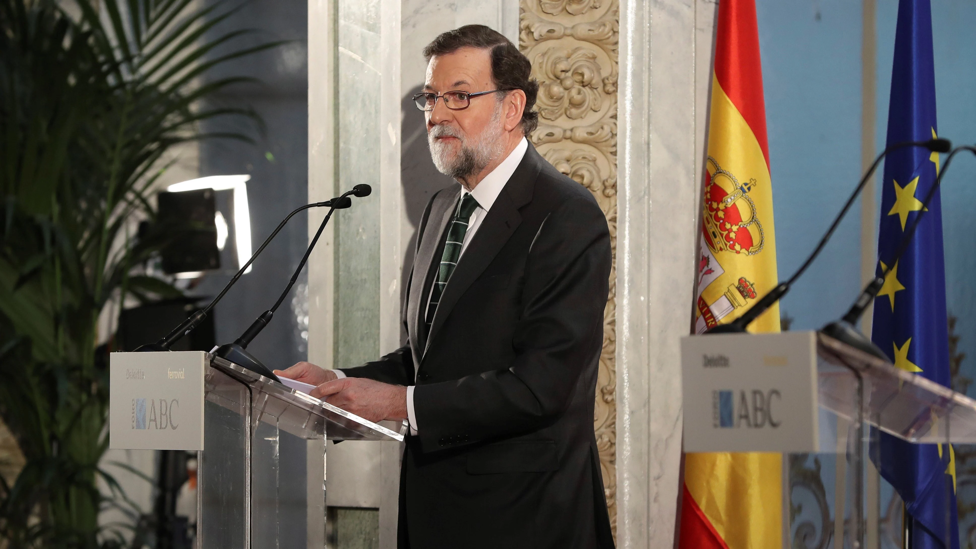 El presidente del Gobierno, Mariano Rajoy