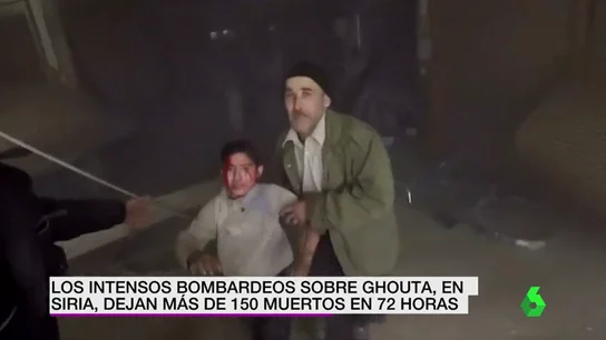 Los intensos bombardeos sobre Ghouta, en Siria, dejan más de 150 muertos en 72 horas Los intensos bombardeos sobre Ghouta, en Siria, dejan más de 150 muertos en 72 horas