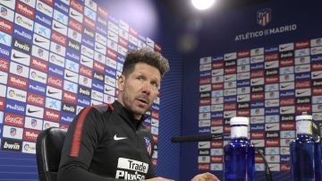 Simeone, en rueda de prensa