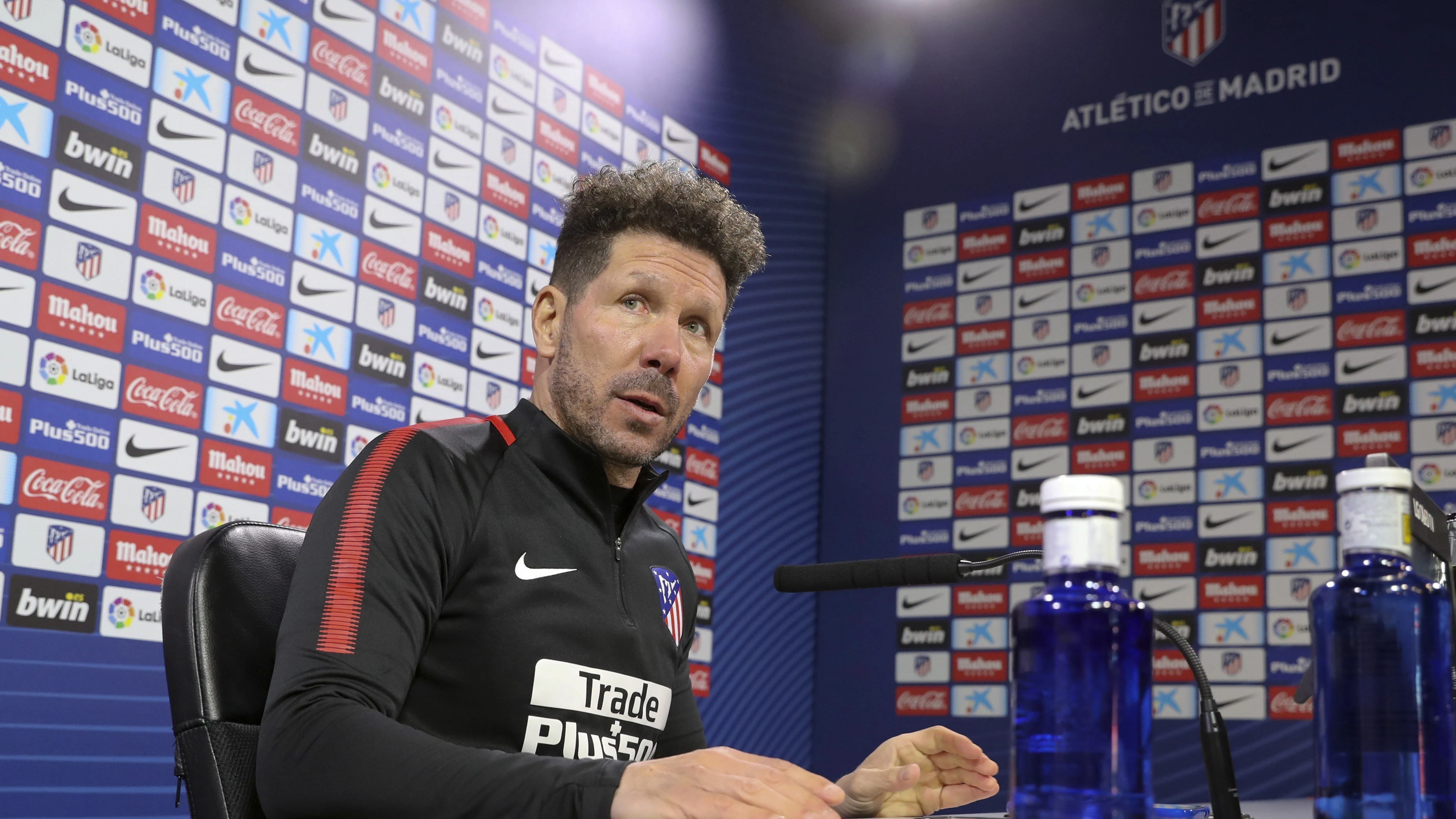 Simeone, en rueda de prensa