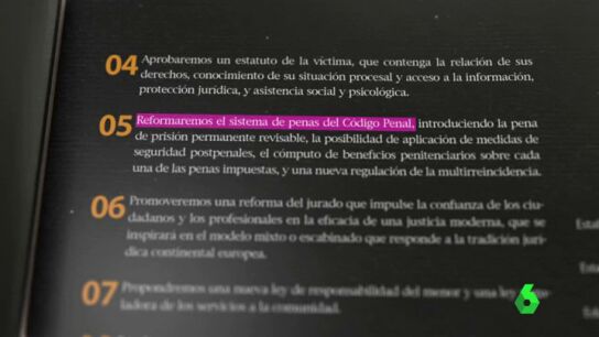 El PP prometi&oacute; reformar el C&oacute;digo Penal en su programa electoral