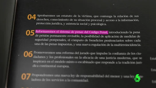 El PP prometió reformar el Código Penal en su programa electoral El PP prometió reformar el Código Penal en su programa electoral