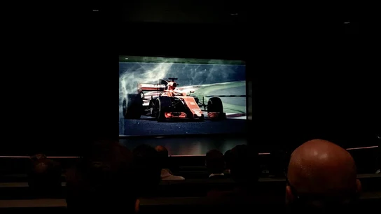 Presentación del McLaren Presentación del McLaren