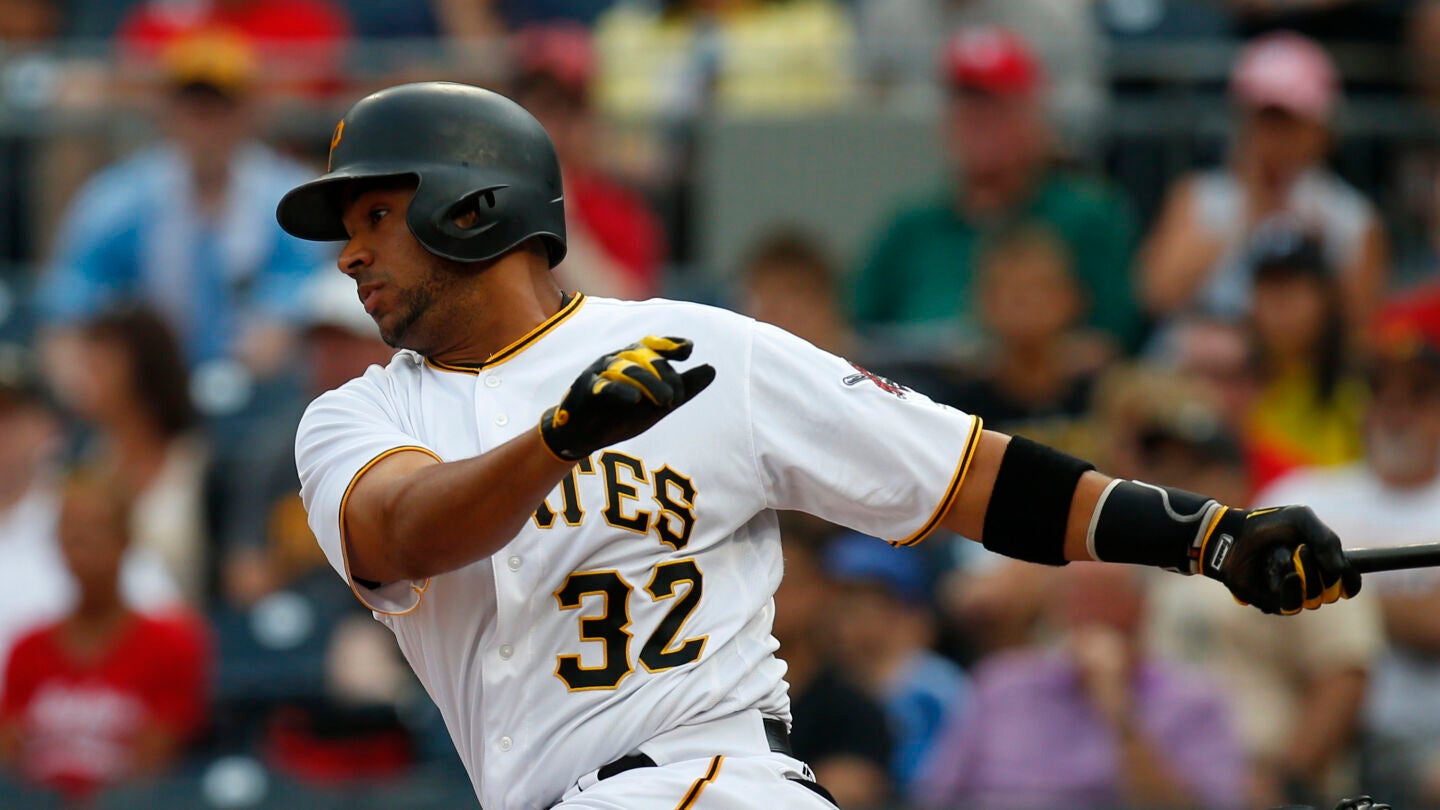 El&iacute;as D&iacute;az, durante un partido con los Pittsburgh Pirates