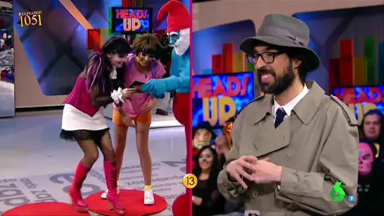 Un surrealista trío formado por el Inspector Gadget, Draculaura y Dora 'la exploradora' Un surrealista trío formado por el Inspector Gadget, Draculaura y Dora 'la exploradora'