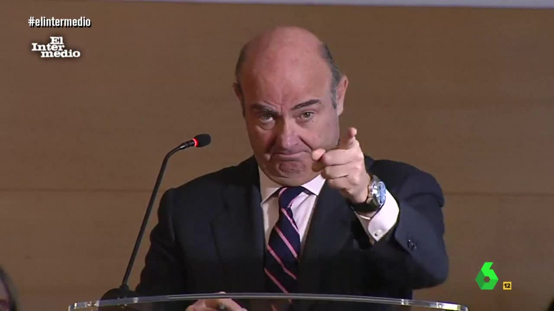 Luis de Guindos, ministro de Econom&iacute;a