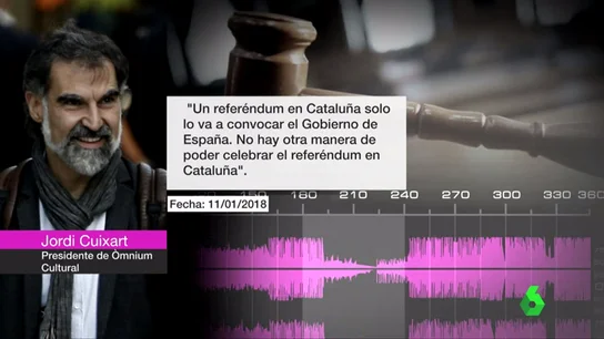 El líder de Ómnium Cultural El líder de Ómnium Cultural
