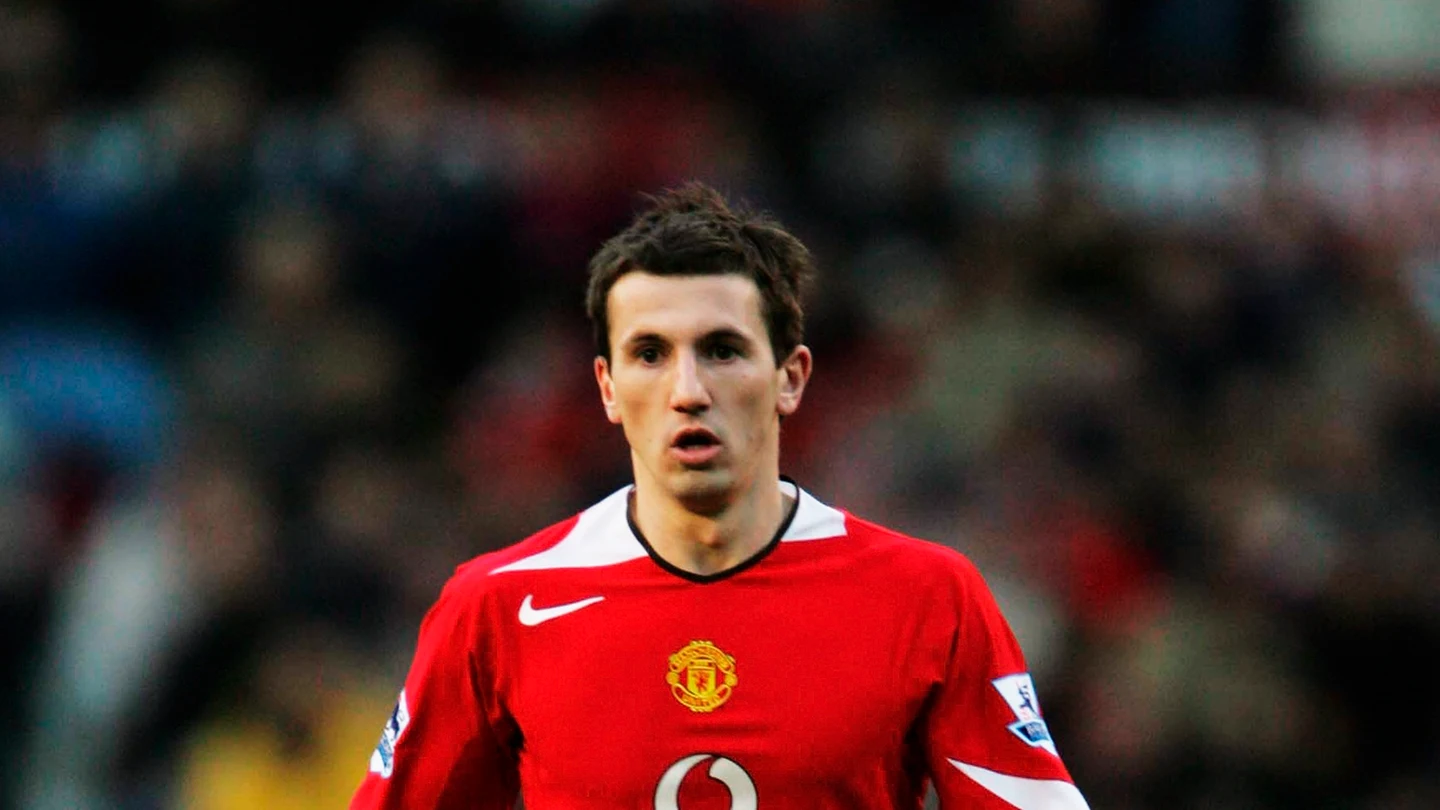 Liam Miller, durante un partido con el Manchester United Liam Miller, durante un partido con el Manchester United