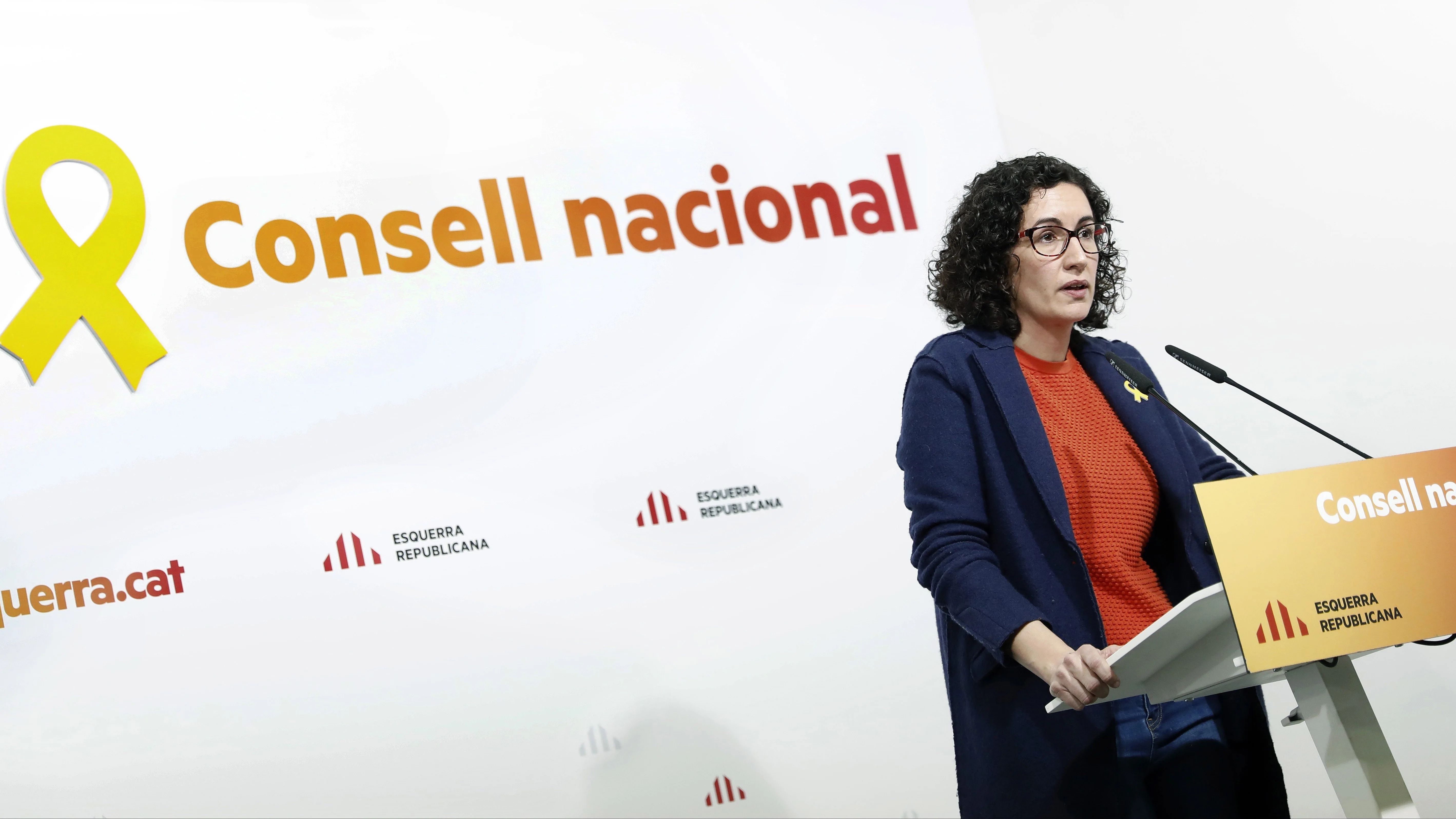 La secretaria general de ERC, Marta Rovira