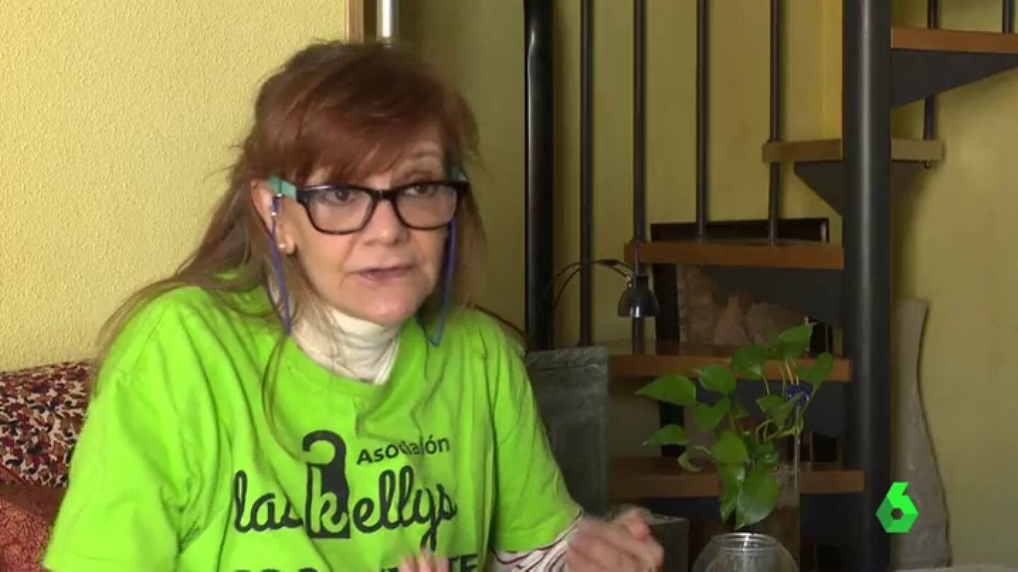&Aacute;ngela Mu&ntilde;oz, portavoz de 'Las Kellys'