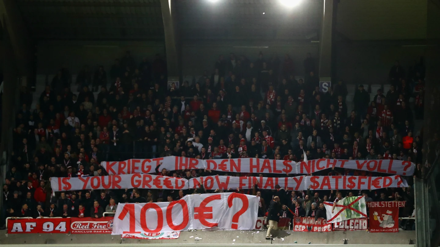 El Bayern protesta por el precio de las entradas El Bayern protesta por el precio de las entradas