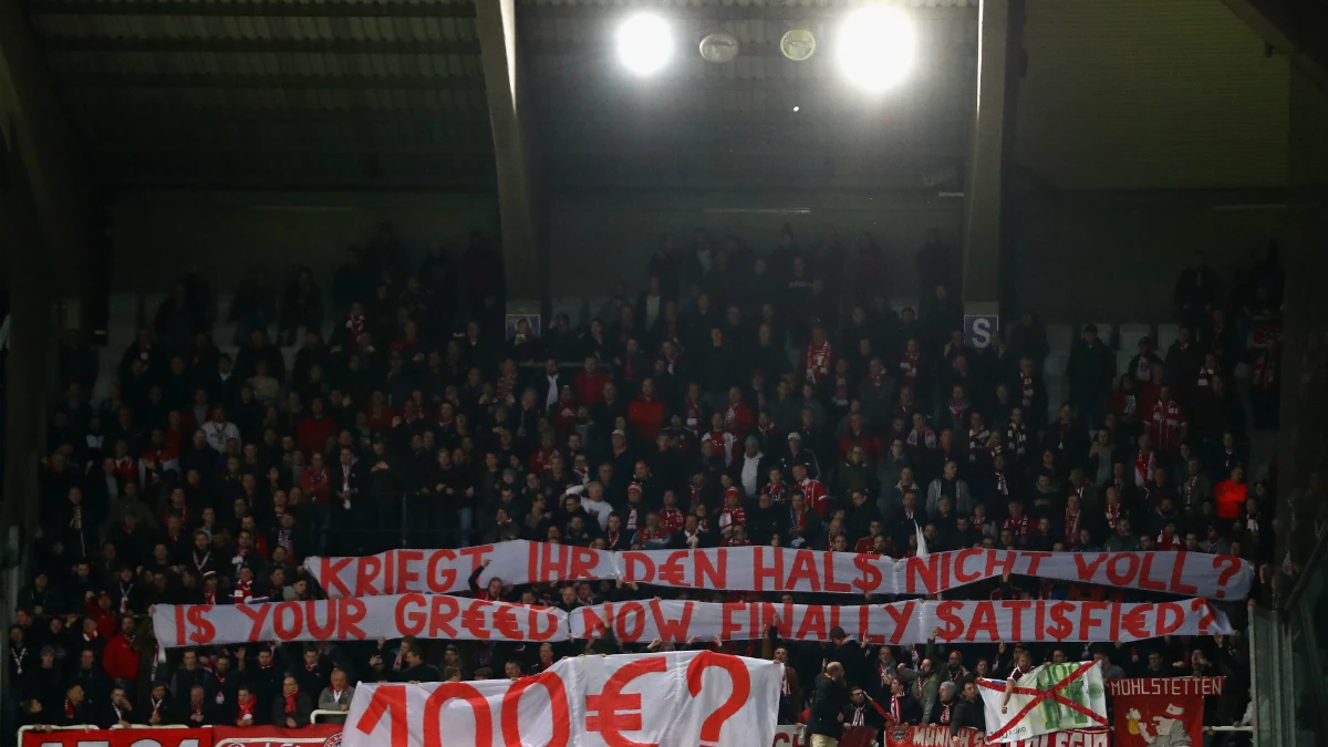 El Bayern protesta por el precio de las entradas El Bayern protesta por el precio de las entradas