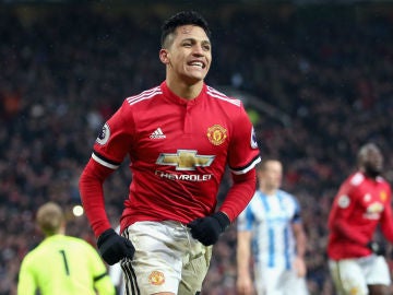 Alexis Sánchez, con el United Alexis Sánchez, con el United
