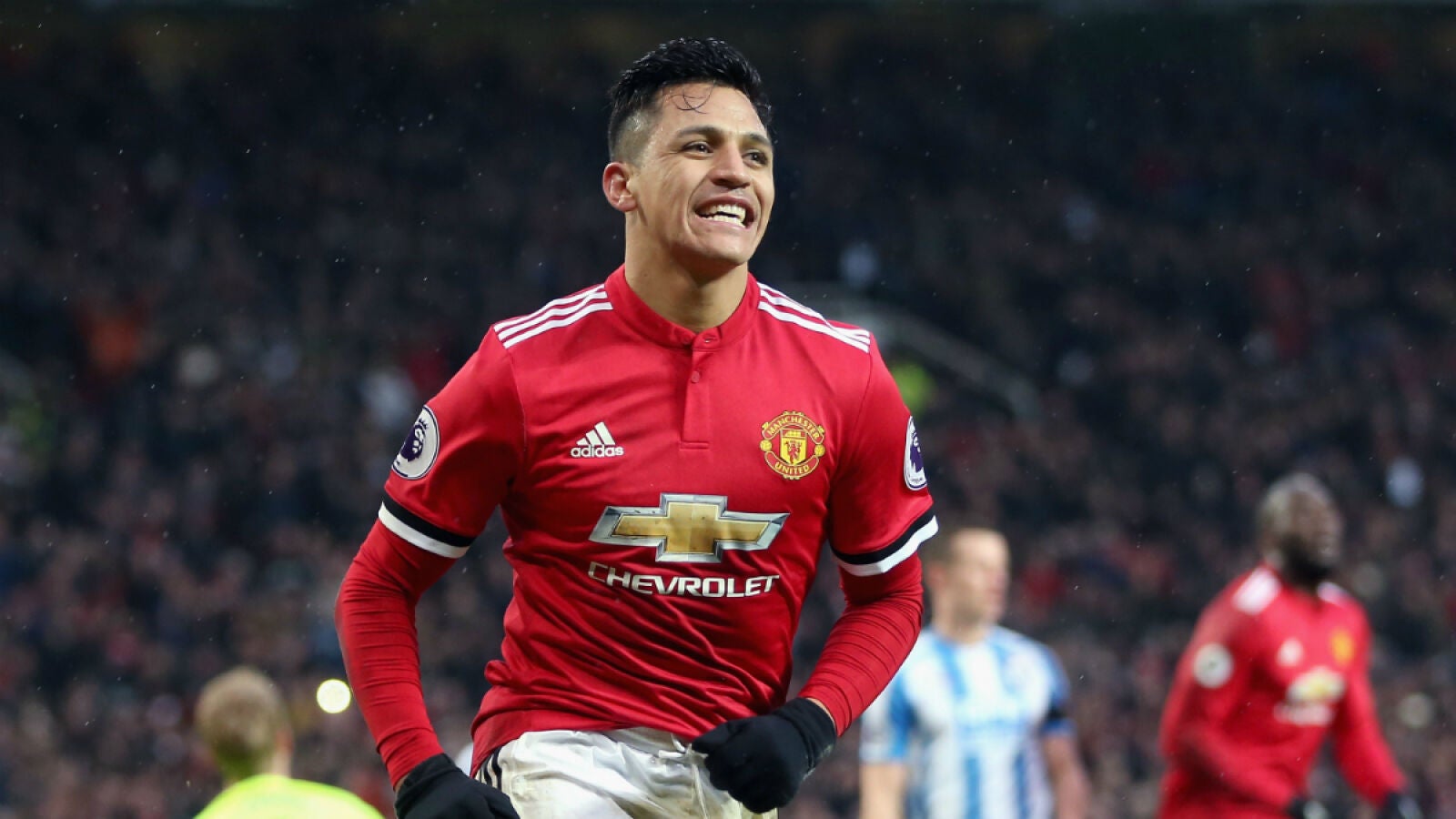 Alexis S&aacute;nchez, con el United
