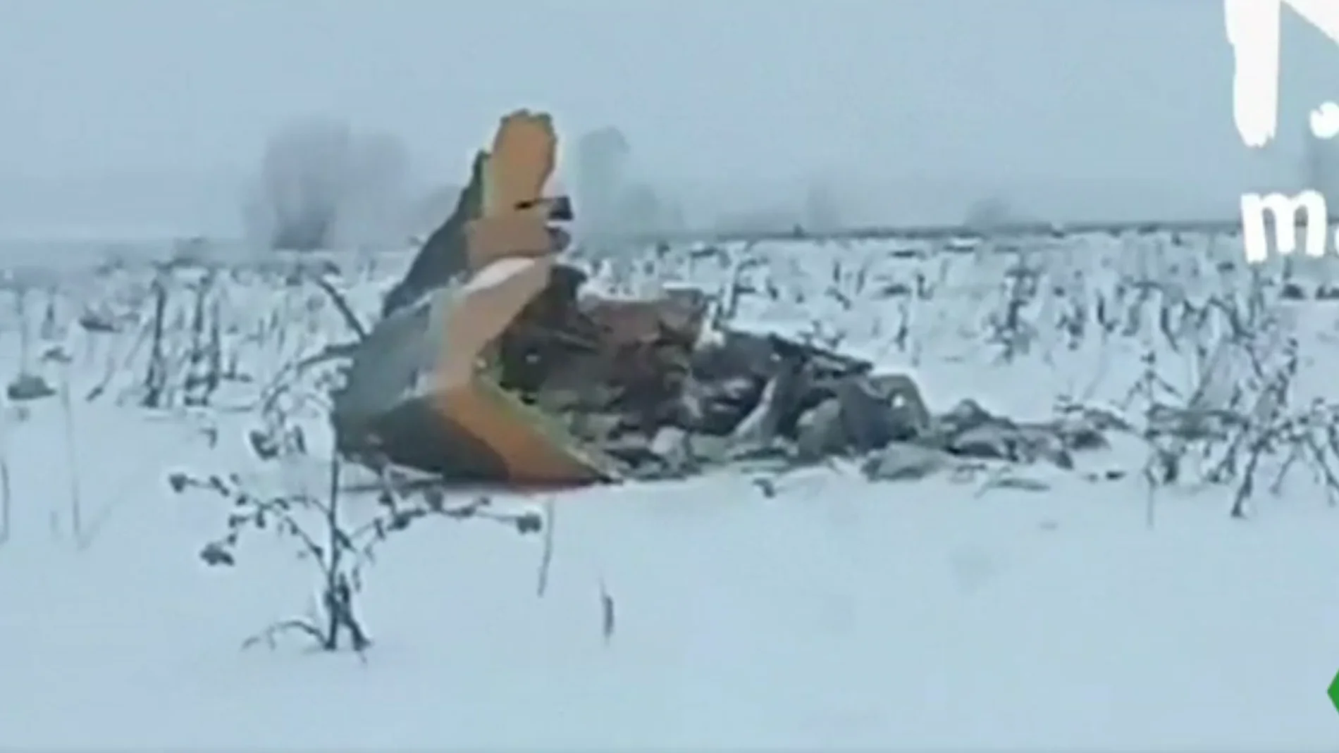 Un birreactor de pasajeros AN-148 con 71 personas a bordo se estrella en las afueras de Moscú