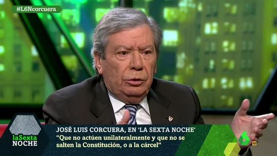 José Luis Corcuera en laSexta Noche José Luis Corcuera en laSexta Noche