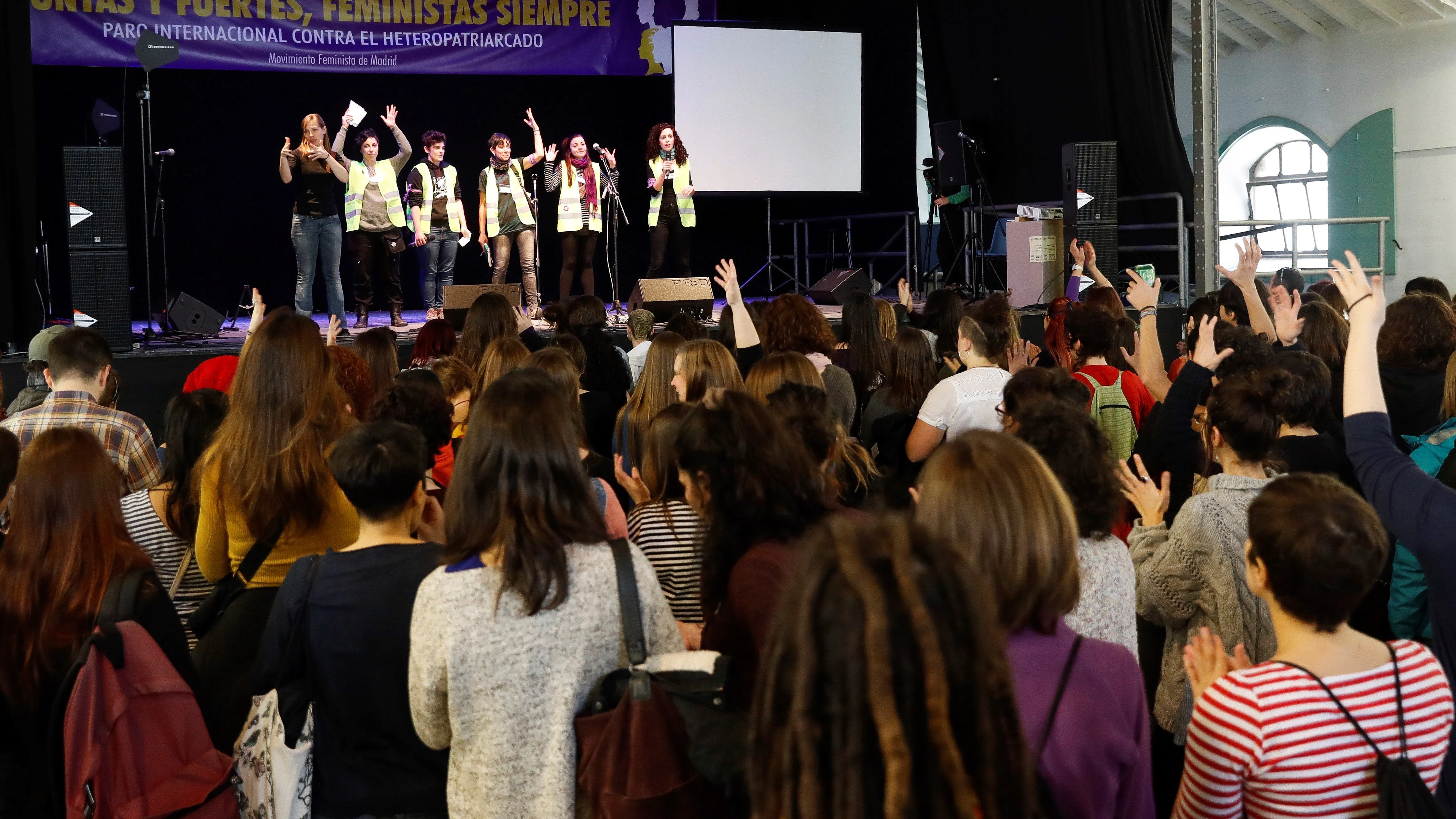 El movimiento feminista de Madrid celebra un 'eventazo'