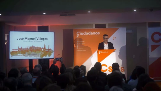 El Secretario General de Ciudadanos, José Manuel Villegas El Secretario General de Ciudadanos, José Manuel Villegas