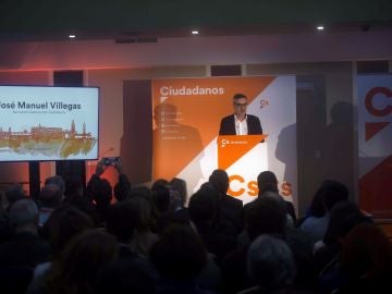 El Secretario General de Ciudadanos, José Manuel Villegas El Secretario General de Ciudadanos, José Manuel Villegas