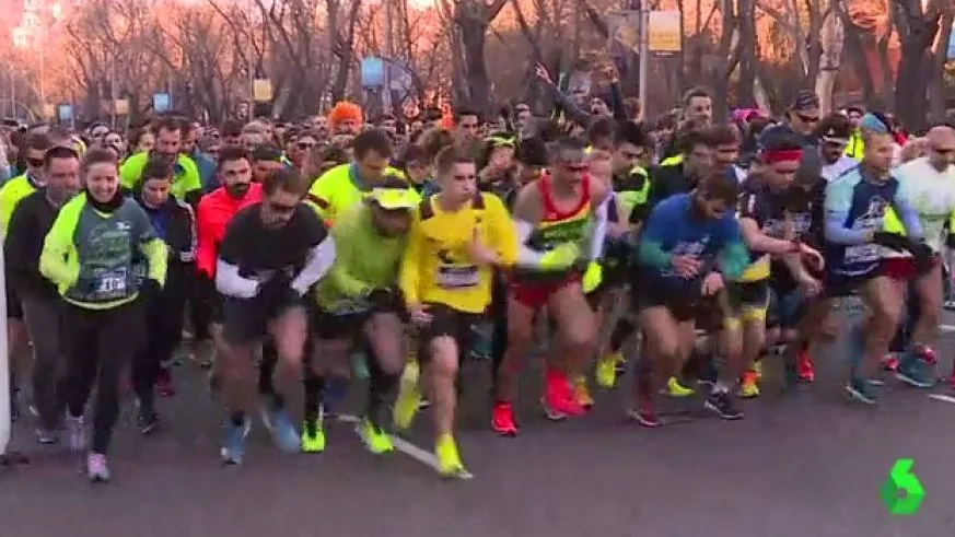 Participantes en la carrera solidaria por los huérfanos de violencia machista Participantes en la carrera solidaria por los huérfanos de violencia machista