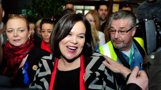 Mary Lou McDonald, la nueva líder del partido Sinn Féin Mary Lou McDonald, la nueva líder del partido Sinn Féin