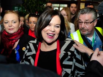 Mary Lou McDonald, la nueva líder del partido Sinn Féin Mary Lou McDonald, la nueva líder del partido Sinn Féin