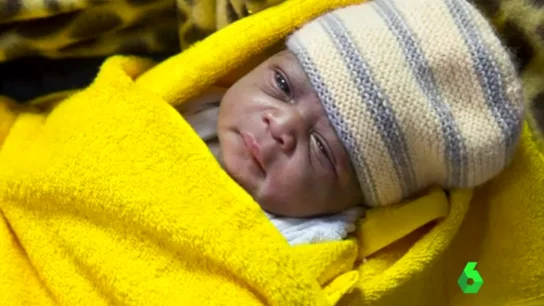 Imagen de la bebé Mercy Imagen de la bebé Mercy