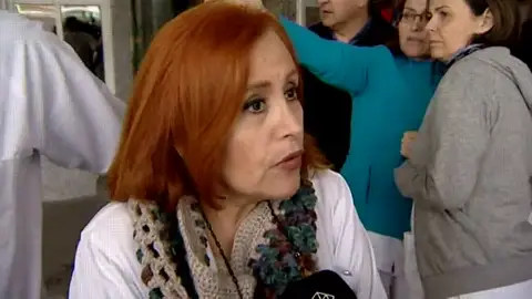 Una trabajadora del hospital del que huyó el narco Una trabajadora del hospital del que huyó el narco