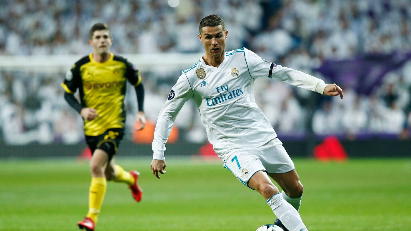 Cristiano, en un partido del Real Madrid de la pasada Champions