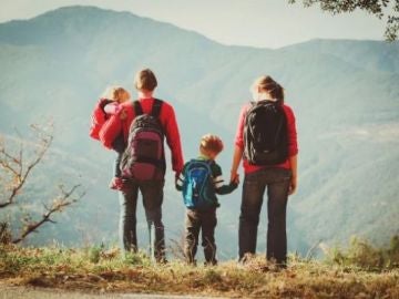 Senderismo en familia