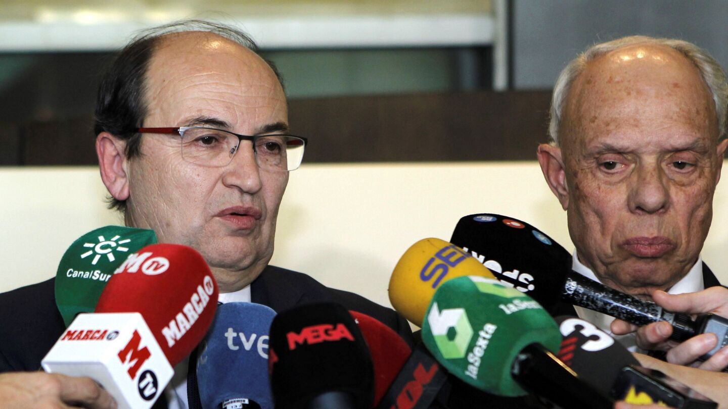Pepe Castro, en la seda de la RFEF en Las Rozas