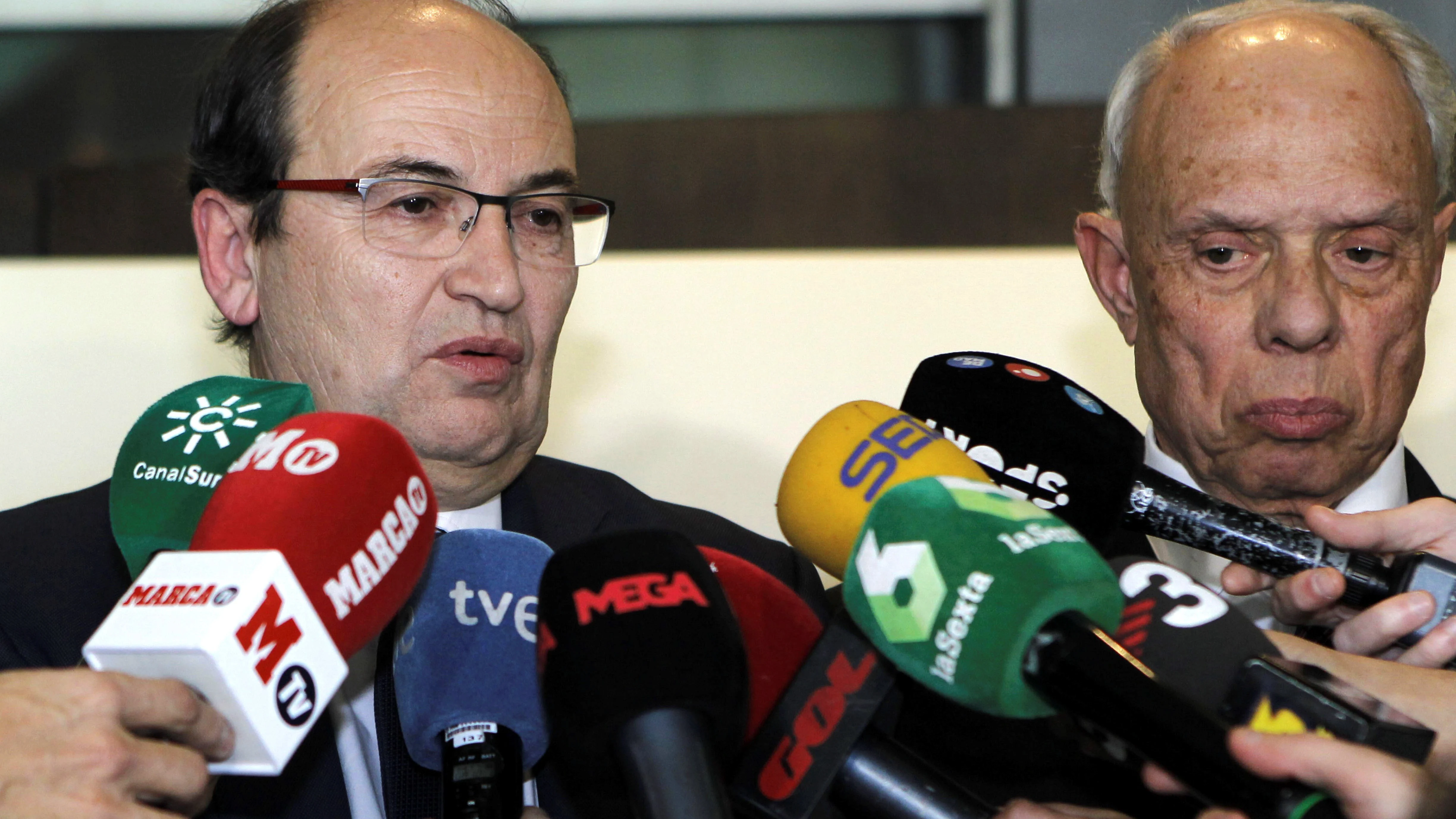 Pepe Castro, en la seda de la RFEF en Las Rozas