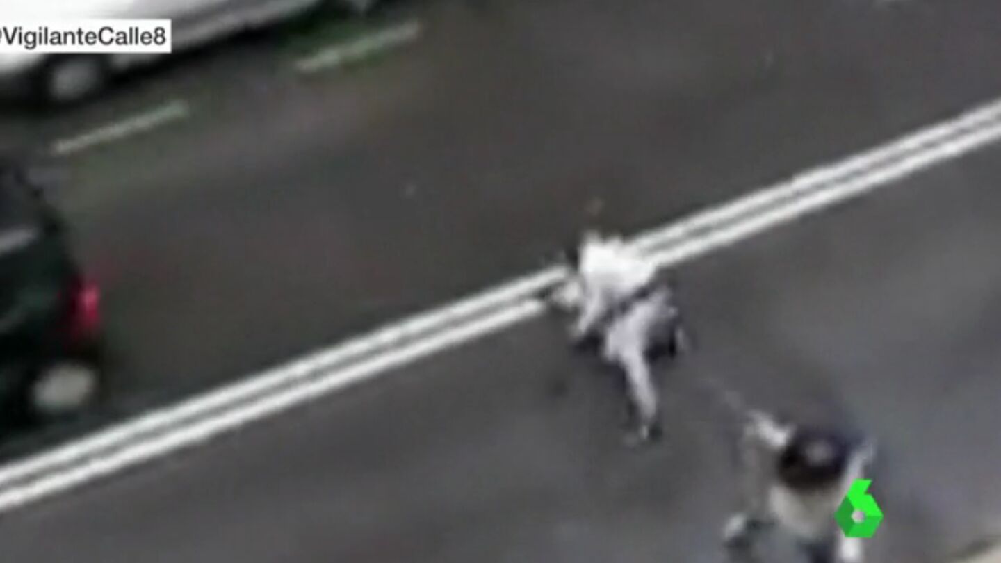 Un hombre graba una brutal pelea a plena luz del d&iacute;a en Bilbao para denunciar la situaci&oacute;n del barrio