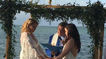 Fotografía de la boda entre Jocelyn Morffi y Natasha Hass  