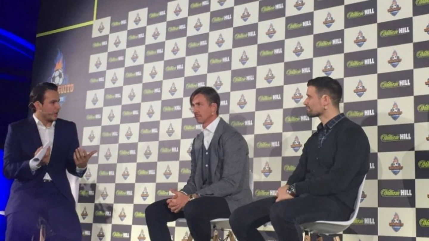 Guti, en el acto de presentación de William Hill como patrocinador de 'El Chiringuito' Guti, en el acto de presentación de William Hill como patrocinador de 'El Chiringuito'