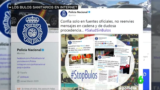 Bulos sanitarios en Internet Bulos sanitarios en Internet