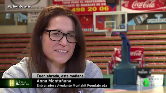 Anna Montañana hace historia al convertirse en entrenadora ayudante del Montakit Fuenlabrada Anna Montañana hace historia al convertirse en entrenadora ayudante del Montakit Fuenlabrada
