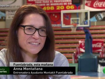 Anna Montañana hace historia al convertirse en entrenadora ayudante del Montakit Fuenlabrada Anna Montañana hace historia al convertirse en entrenadora ayudante del Montakit Fuenlabrada