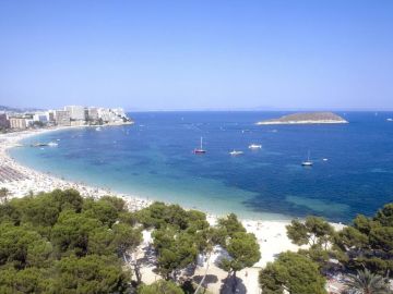 Imagen de la costa de Calviá, Mallorca Imagen de la costa de Calviá, Mallorca