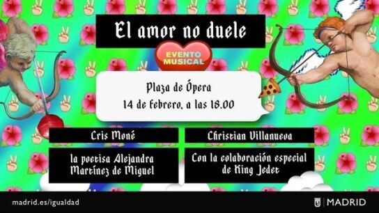 Campa&ntilde;a por San Valent&iacute;n del Ayuntamiento de Madrid