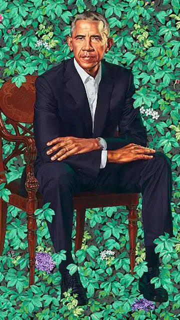 Retrato oficial de Barack Obama Retrato oficial de Barack Obama