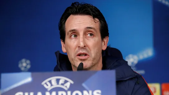 Unai Emery, en rueda de prensa Unai Emery, en rueda de prensa